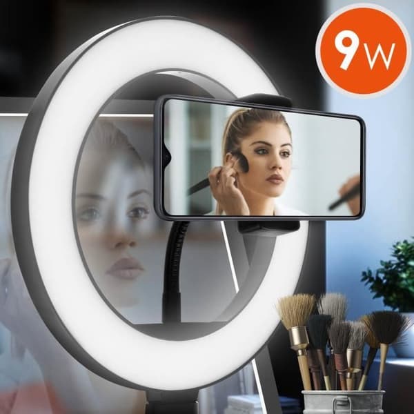 Ring Light - LinQ - BD2006 - 20cm - 9W - 3 lysindstillinger