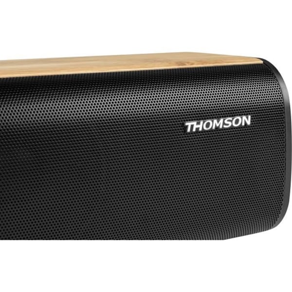 THOMSON SB402BT Bluetooth soundbar - Bluetooth 5.0 - USB - Puuviimeistely Træ og sort