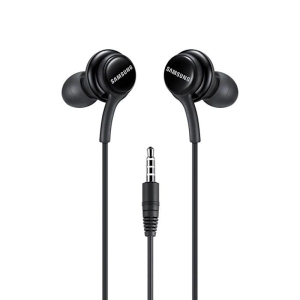 Kablet hovedtelefonstik 3,5 mm kontrolknapper Samsung Stereo In-Ear Sort