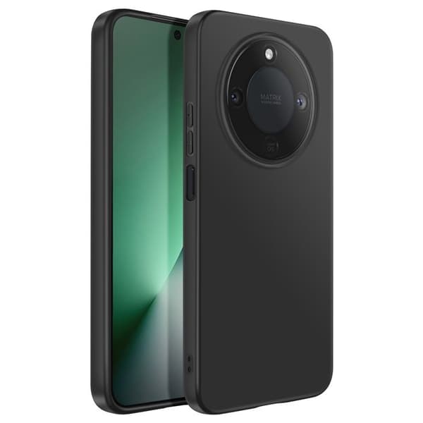 Silicone Cover til Honor Magic 8 Lite, Stødabsorberende, Mayaxess Sort Svart