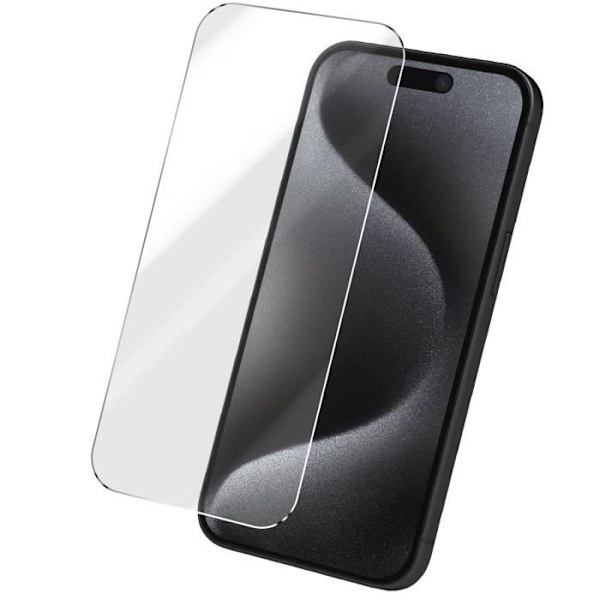 Härdat glas för iPhone 16 Pro 9H Hårdhet Anti-Scratch Transparent Transparent