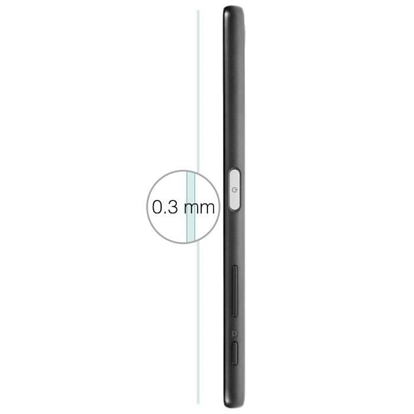 Skyddsfilm - AVIZAR - Sony Xperia X - Härdat glas - Ultra-resistent - 0,3 mm Transparent