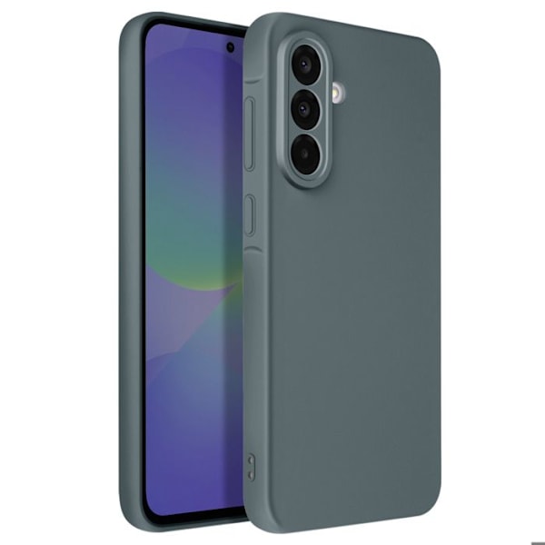 Coque för Samsung Galaxy A36 Semi-rigid Soft-touch Anti-fingeravtryck Mörkgrå Grå