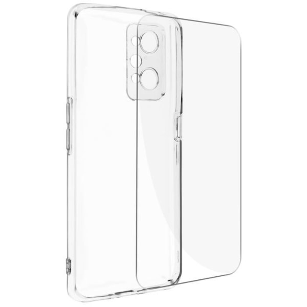 Fodral Realme GT Neo 2 / GT Neo 3T och GT 2 Silikonfilm Transparent härdat glas Vit