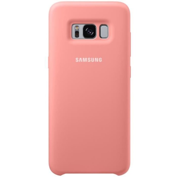 Samsung Silicone Case S8+ vaaleanpunainen Lyserød