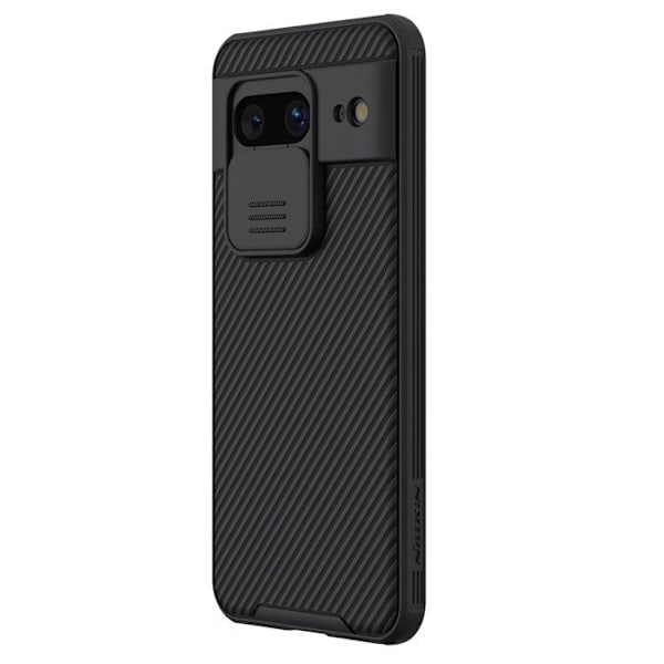 Nillkin Musta Kovakotelo CamShield Pro Liukuva Google Pixel 8 Ultra varten Svart