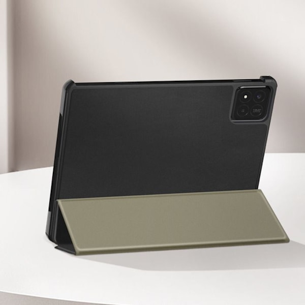 Fodral för Xiaomi Pad 7 Pro och Pad 7 Vikbart Stöd för Video Tangentbord Svart Svart