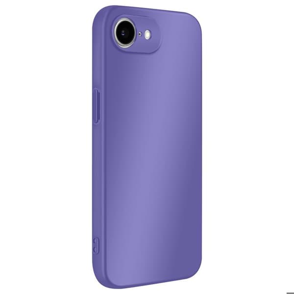 Silicone Soft-Touch-skal för iPhone 17e – Lila Violett