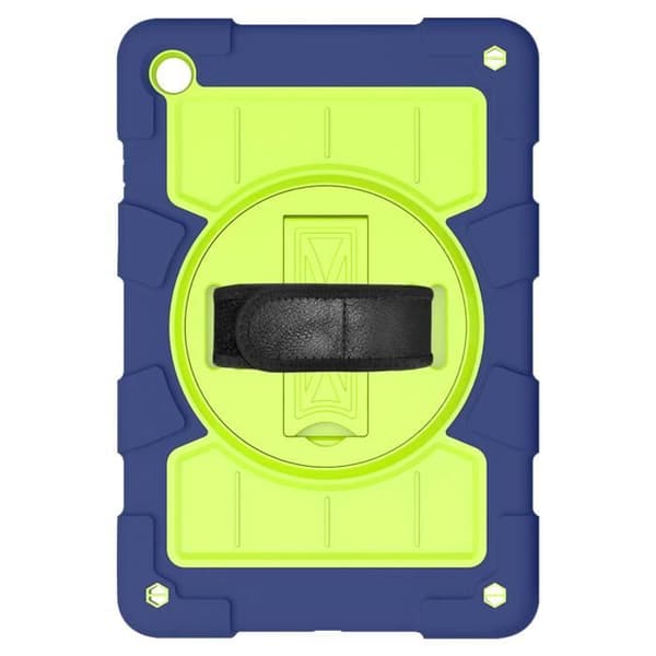 Cover til Galaxy Tab A9 Plus - AVIZAR - Stødabsorberende - Støtte - Mørkeblå Blå