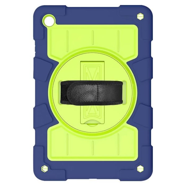 Fodral till Galaxy Tab A9 Plus - AVIZAR - Stötsäkert Kickstand Roterande Handtag - Midnattsblå Blå