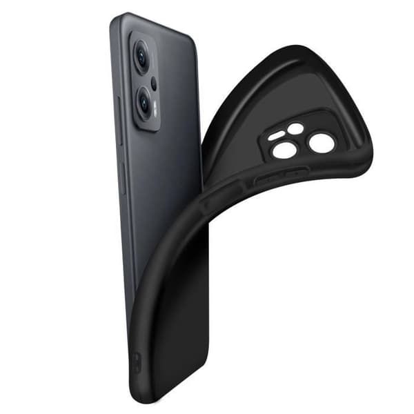 Coque - Xiaomi - Poco X4 GT - Blød Silikone Gel - Holdbar - Sort Svart