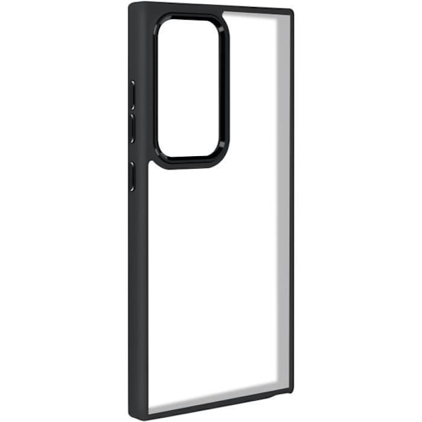 Etui til Samsung Galaxy S24 Ultra - AVIZAR - Hard Back Soft Contour - Smoked Black Svart