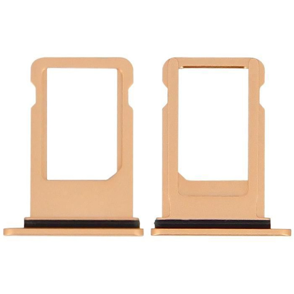 SIM-kortti vetolaatikko - AVIZAR - iPhone 8 - Rose Gold - Korvaava sovitin - Nano SIM Rose guld