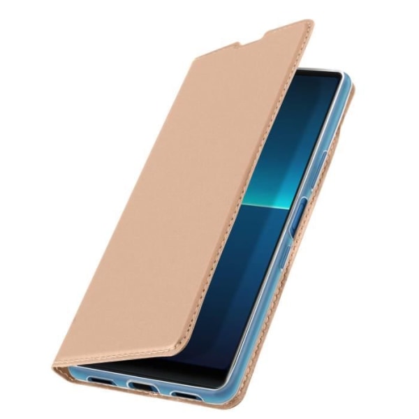 Sony Xperia L4 Folio Case Kortholder Video Support Rose Gold