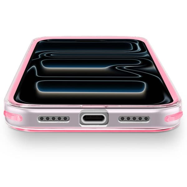 Cover til iPhone 17 Pro Max - AVIZAR - Forstærket - Antiskrid - Tekstureret - Rosa Ros