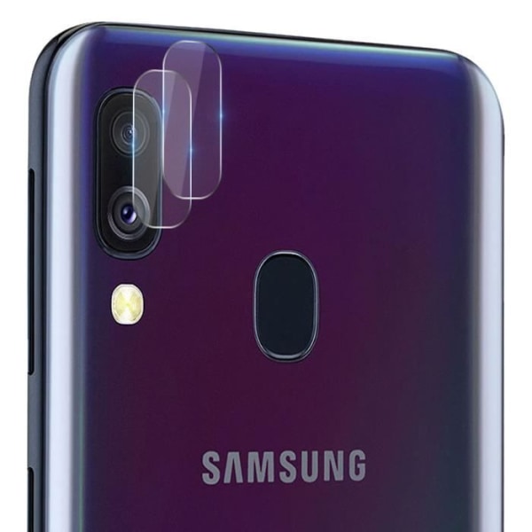 2 kamerabeskyttelsesbriller til Samsung Galaxy A40 stødsikker Imak Transparent