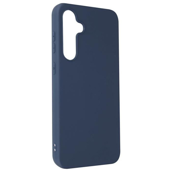 Etui til Samsung Galaxy S23 FE - AVIZAR - Klassisk etui mat - Blå - Halvstivt - Mat anti-fingeraftryk finish Blå