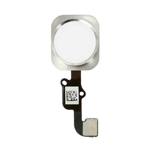 Home Button Komplett - AVIZAR - iPhone 6 - Hvid - Forbindelseskabel - Kompatibel Kvalitet Vit