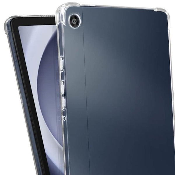 Coque Bumper - AVIZAR - Classic Bump - Antichoc Blød - Transparent - Samsung Galaxy Tab A9 Plus Vit