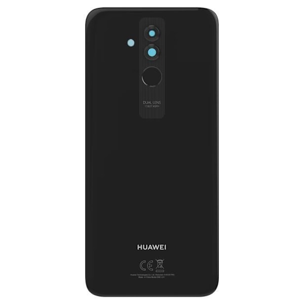 Erstatningsbagside til Huawei Mate 20 Lite Sort Svart