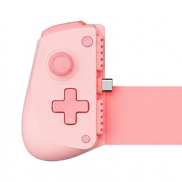X5 Lite Mobilcontroller til Smartphone Gaming Kablet med Hall Effect Sticks Gamesir Rosa Ros