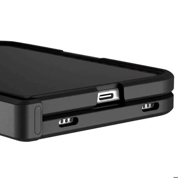 iPhone Duo Cover Kompatibel med MagSafe med Støtte Stativ Pango Sort Svart