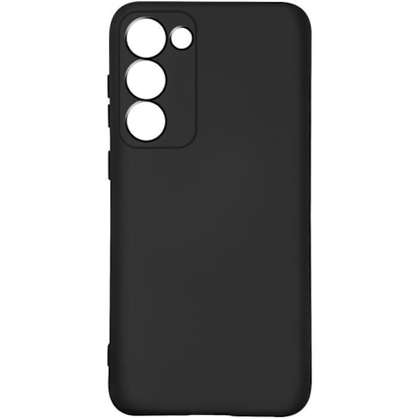 Etui, der er kompatibelt med Samsung Galaxy S23 Plus semi-stivt sort etui