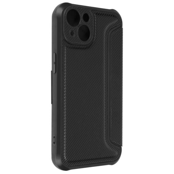 iPhone 14 Folio Fodral, Razor Book Svart Fodral