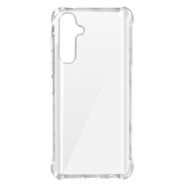 Taske til Samsung A14 5G - AVIZAR - Silikone Gel - Forstærkede hjørner - Gennemsigtig Transparent