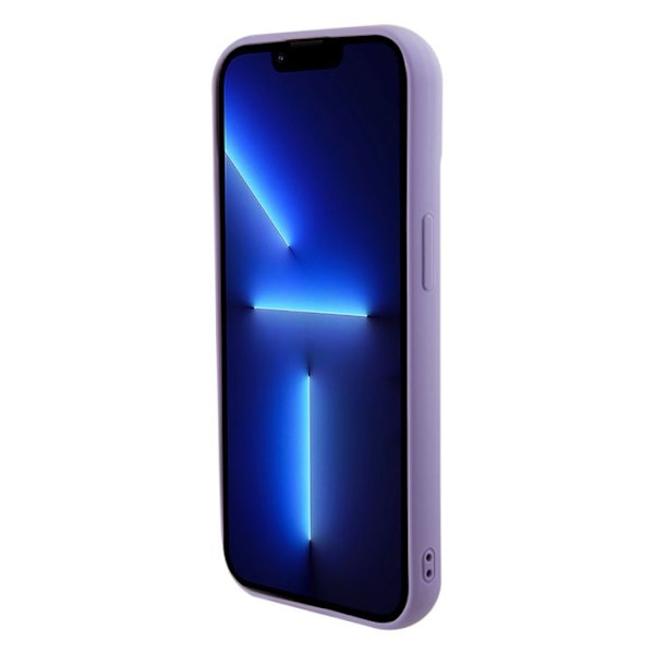 iPhone 15 Plus Antishock Pehmeä Suojakuori Kimaltava Kuvio Guess Violetti Lila