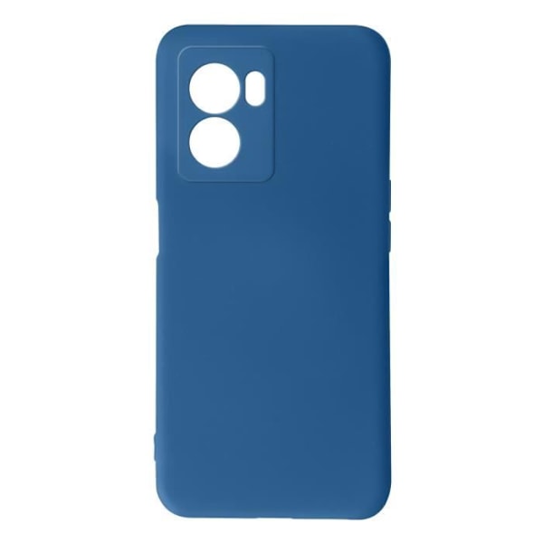 AVIZAR skyddsfodral för Oppo A77, A57 och A57s - Halvstyv Soft-touch Fine Blue Blå