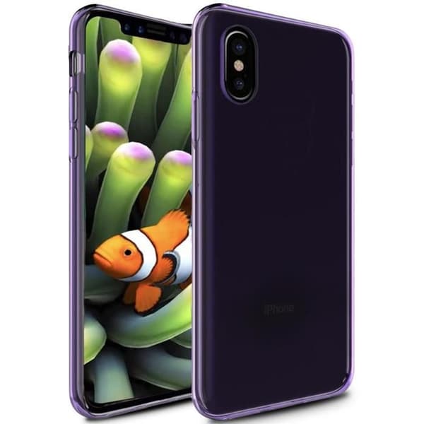 Zizo TPU-cover til iPhone X (Lilla)