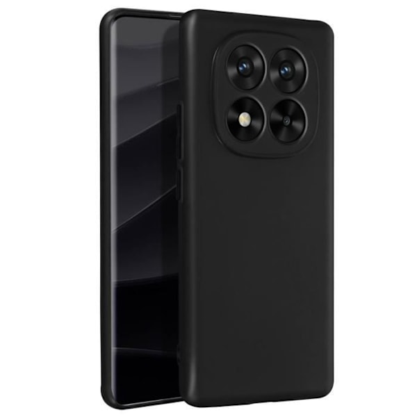 Peili Xiaomi Redmi Note 14 Pro Silikoni Pehmeä Mattamusta Svart
