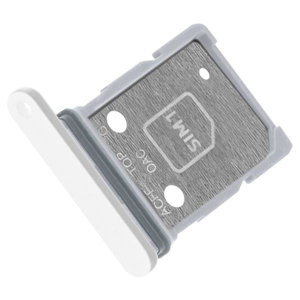 Erstatningsskuffe til Dual Nano SIM-kort til Samsung Galaxy A36 Hvid