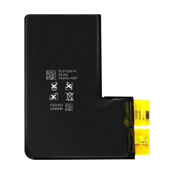 Batteri utan BMS för iPhone 13 Pro Max - AVIZAR - Kapacitet 4352mAh - Litiumjon - 3,7 V Svart