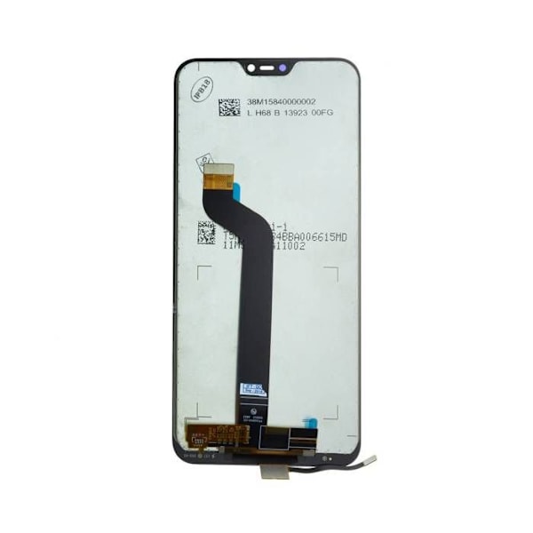 Ersättnings-LCD-skärm för Xiaomi Mi A2 Lite Touch-enhet Svart Svart