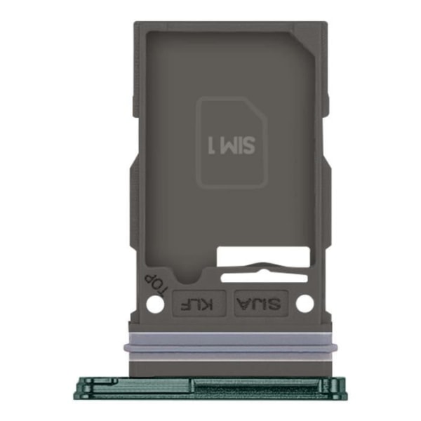 Vaihto-SIM-korttikelkka - Samsung Galaxy S22 Ultra - Vihreä - Kaksoisnano-SIM Grön