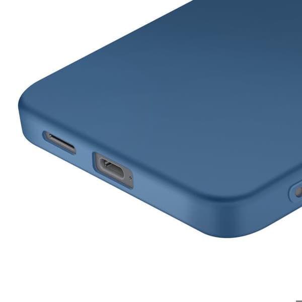 Coque - AVIZAR - Galaxy S25 FE - Semi-rigid silikon - Soft Touch - Blå Blå
