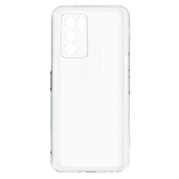 Skyddshud - Oppo - Reno 6 Pro - Mjuk - Transparent Vit - Tunn och Lätt Klar vit