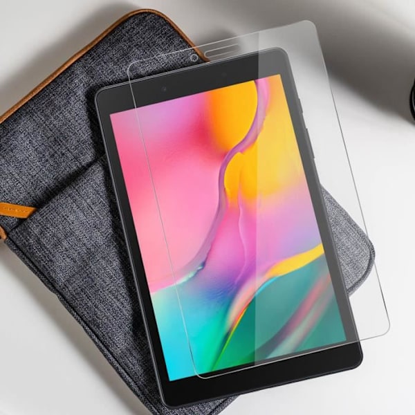 Näyttökalvo - AVIZAR - Galaxy Tab A 8.0 2019 - 9H karkaistu lasi - Sormenjälkiä estävä - Ultraohut