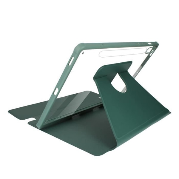 AVIZAR Fodral till Samsung Galaxy Tab S9 FE - 360° roterande stativ - Grön Grön
