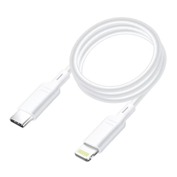 USB C till Lightning Power Delivery Filöverföringskabel 1,2m Blue Star White Vit