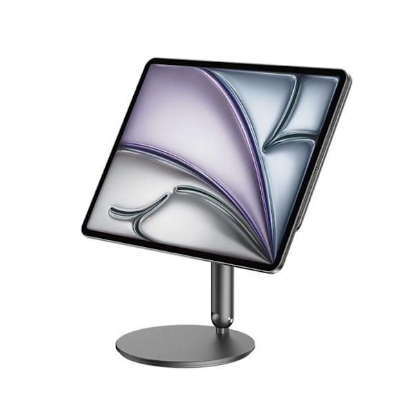 Supportbureau iPad Air 13' 2024 / Pro 12.9' i Aluminium Rotativ wiwu Grå