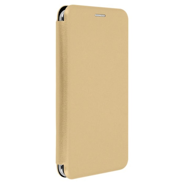 Smartphone Etui 5.4'' til 6'' Klap Med Kortlomme Skydemekanisme Guld Gul