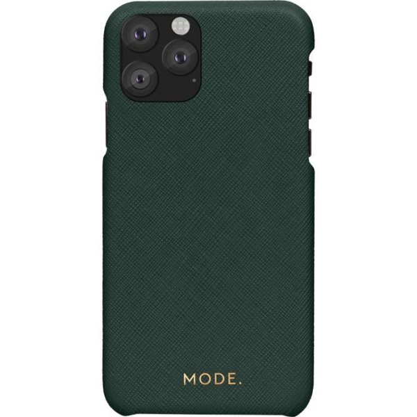 London Mode grønt hårdt læder cover til iPhone 11 Pro