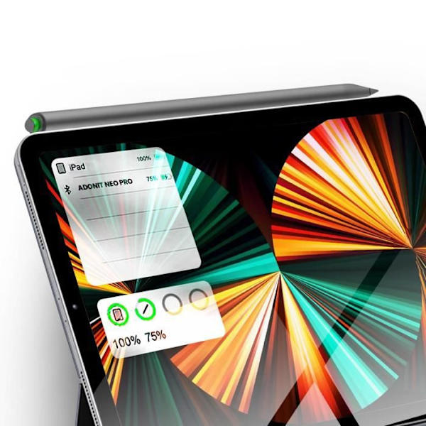 Stylet Tactile - Adonit - Neo Pro - Magnetisk Laddning - Palmavvisning - Autonomi 9h