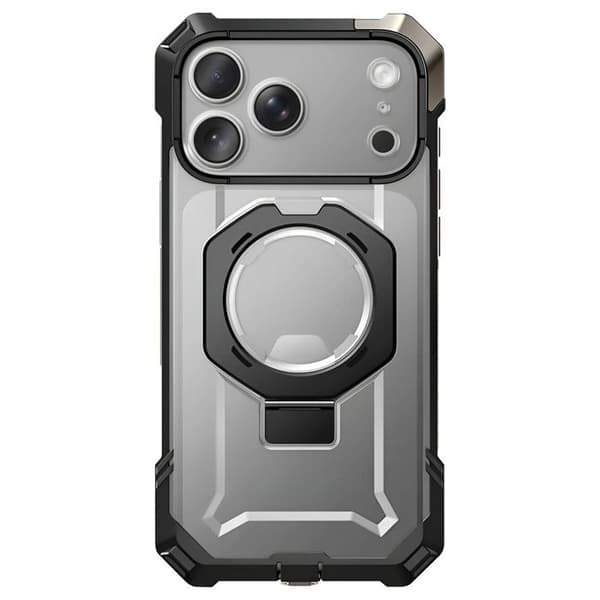 MagSafe Cover - SUPCASE - iPhone 17 Pro - Stødabsorberende 4.5m - Praktisk Støtte - Grå Grå
