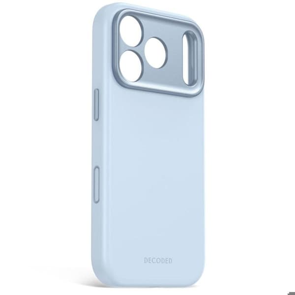 MagSafe-skal för iPhone 18 Pro Max / 17 Pro Max i antibakteriellt silikon Decoded Blå Blå