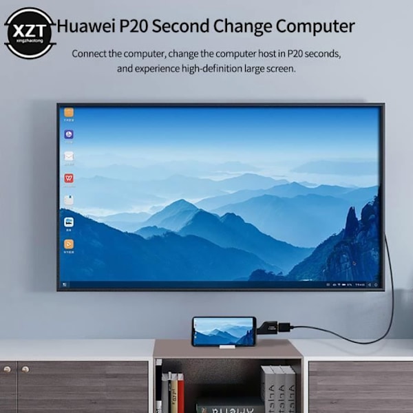 Tyyppi C - VGA - Usb 3.1 Type C - HDMI-sovitin, Rj45-liitin, 4k-8k 60 Hz projektio, uros-naaras,