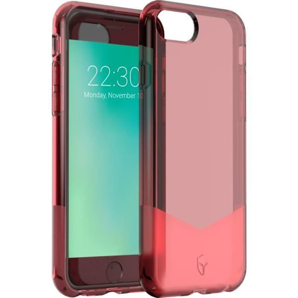 Coque - FORCE CASE - Pure - Iphone 6/7/8/SE20 - Röd - Förstärkt Röd